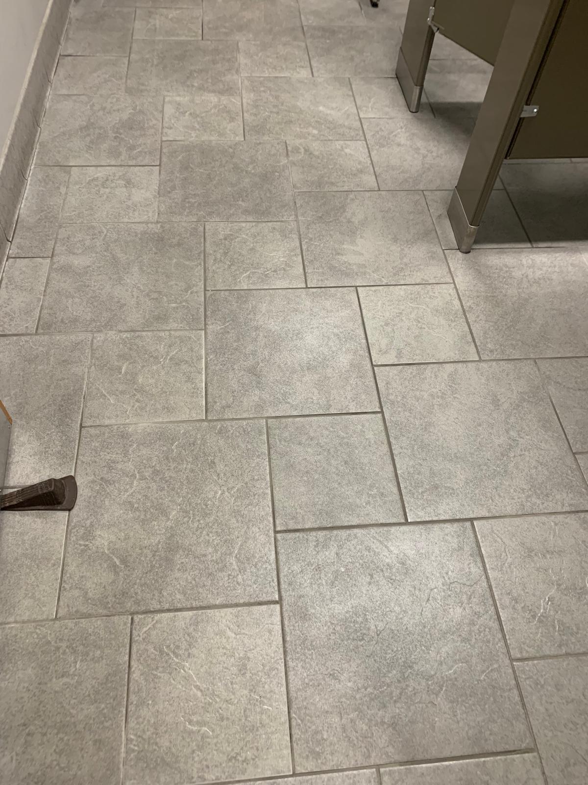 Modern bathroom after cleaning