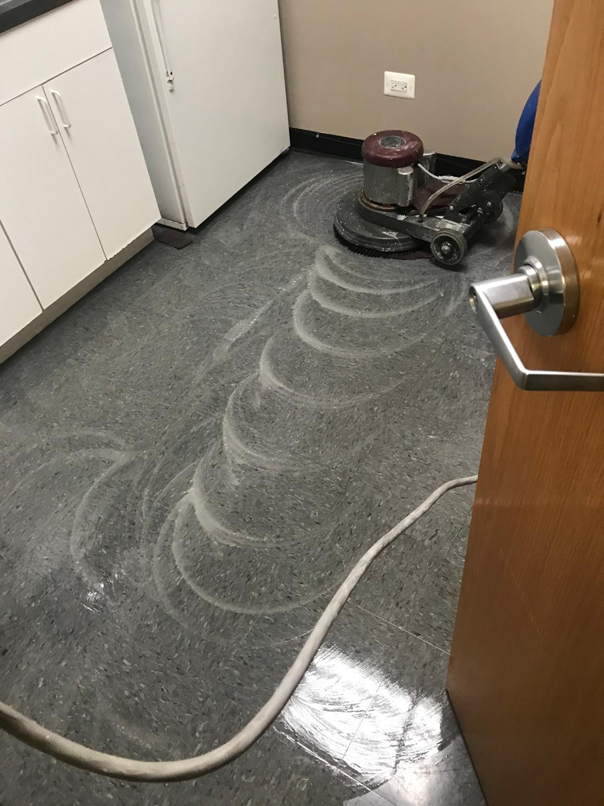 Factory kitchen before cleaning service